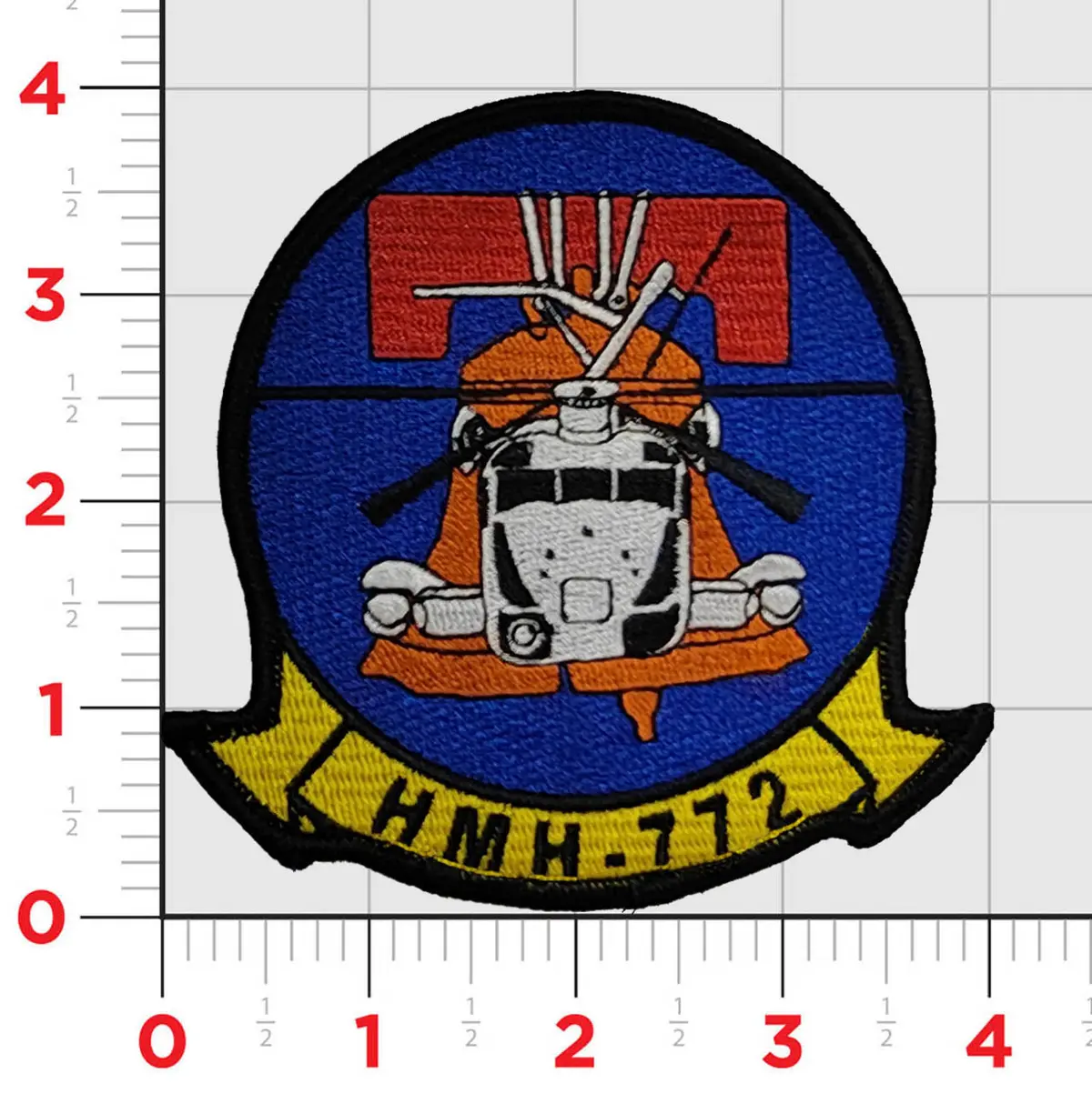 Official Hmh-772 Hustlers Johnstown Liberty Bell Patch 1