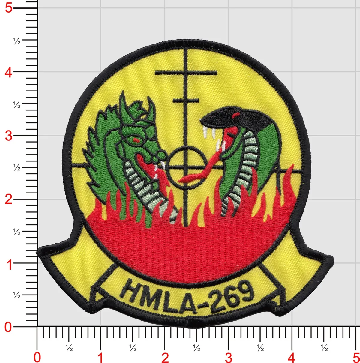 Officially Licensed Usmc Hmla-269 Gunrunners Patch 1