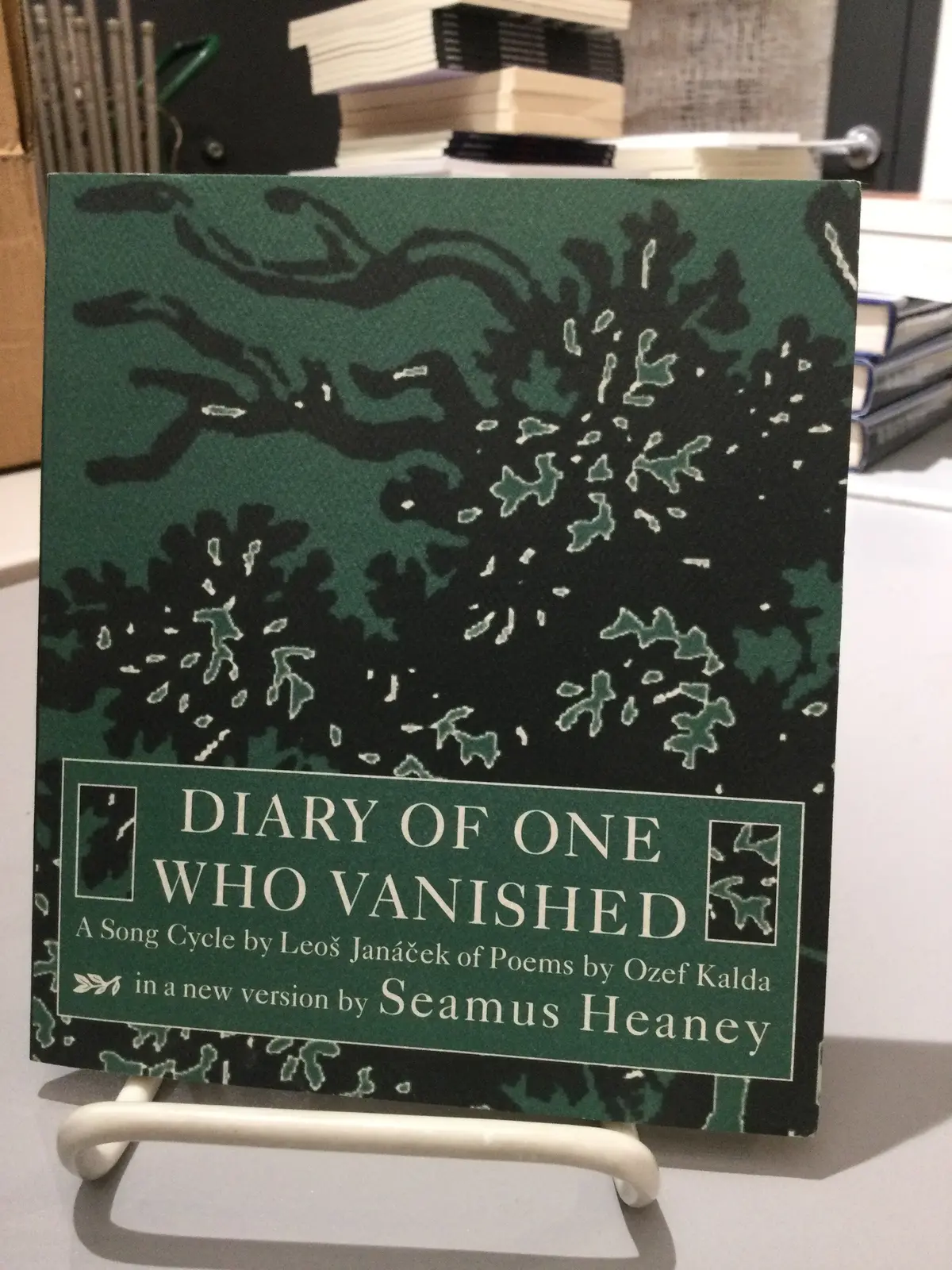 Janàcek, Leos: Diary Of One Who Vanished [Used Paperback] 1