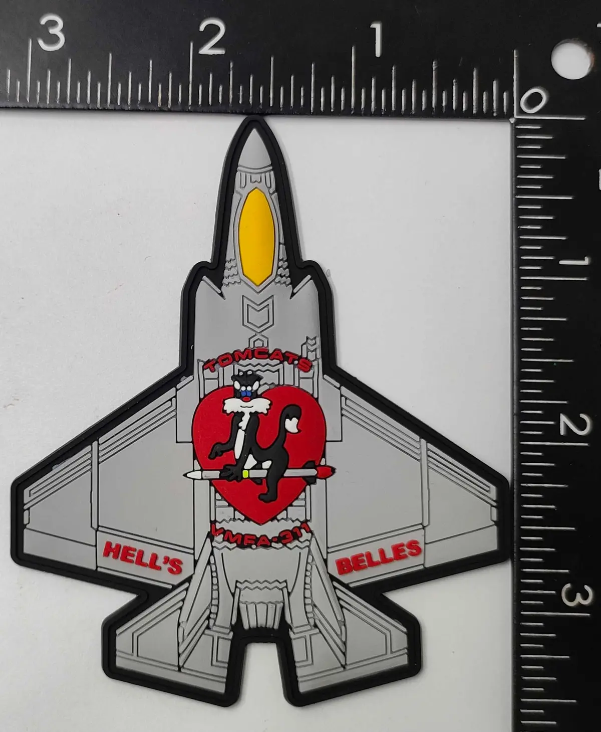 Official Vmfa-311 Tomcats F-35 Pvc Patch 1