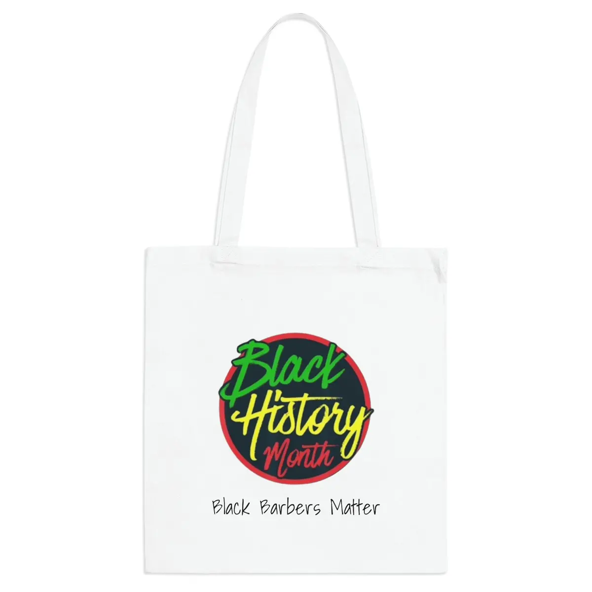 Black Barbers Matter Tote Bag 1