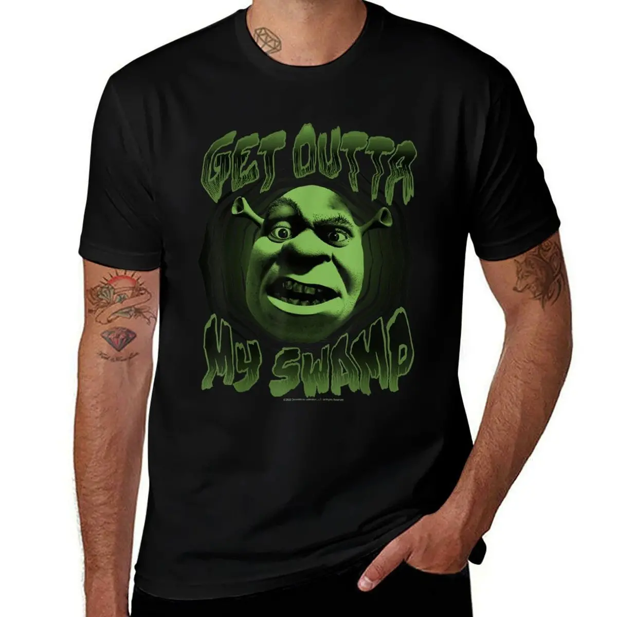 Shrek Get Outta My Swamp  Lightweight T-Shirt 1