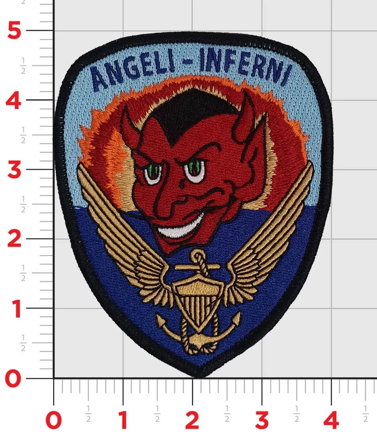 Officially Licensed Us Navy Va-54 Hells Angels Squadron Patch 1
