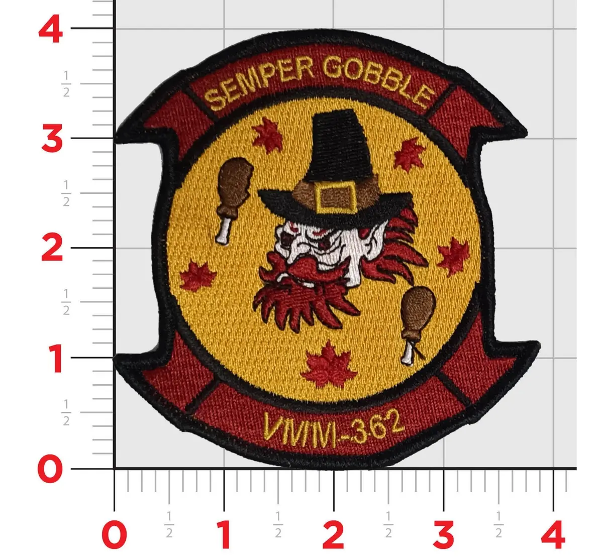 Official Vmm-362 Ugly Angels Thanksgiving Patch 1