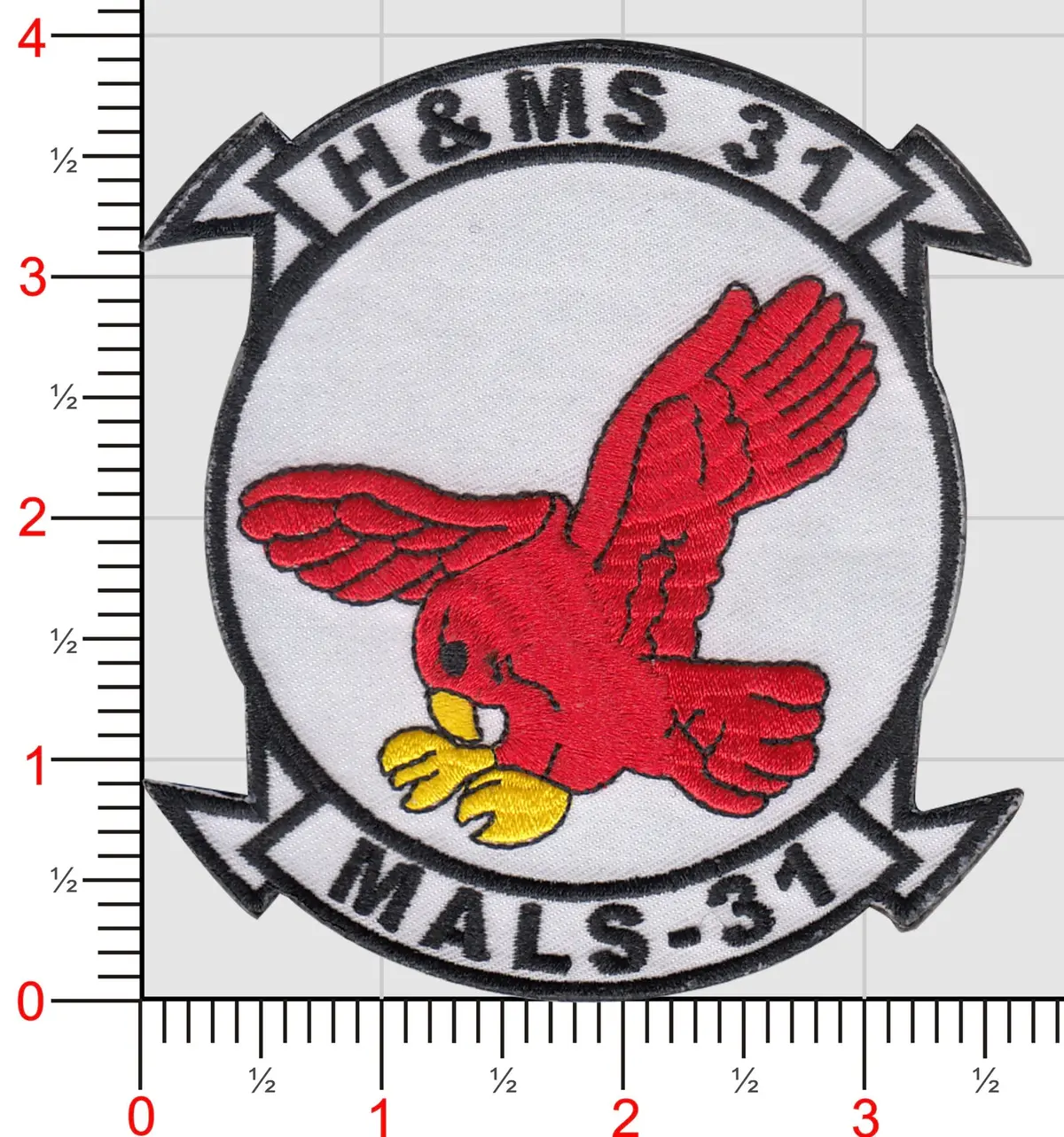 Officially Licensed Usmc Mals-31 Patch 1