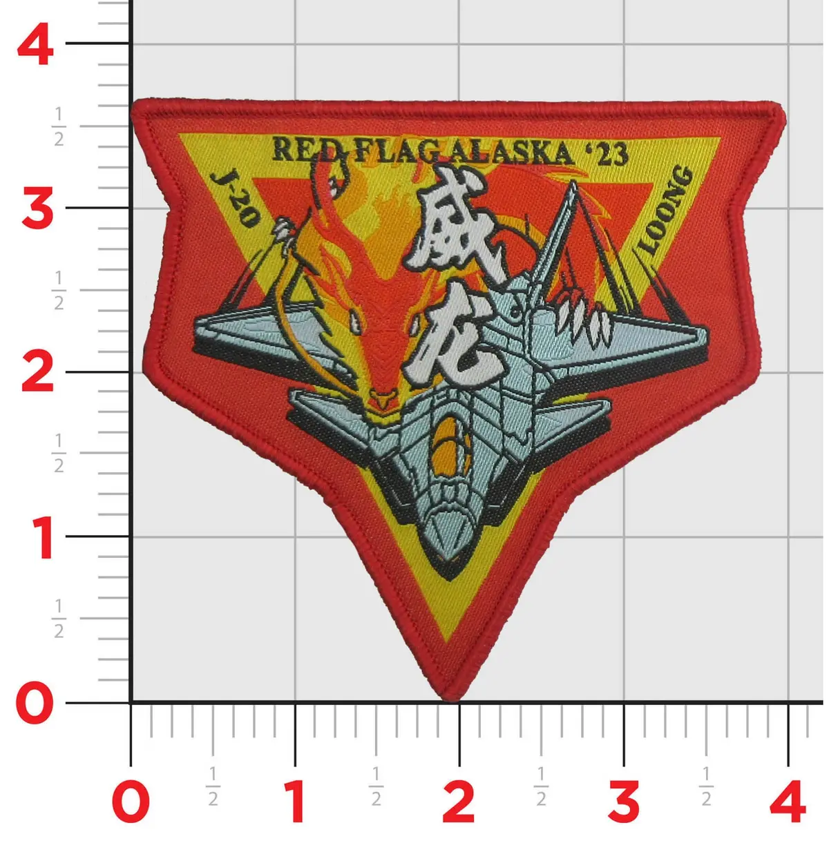 Official Vmfa-214 Blacksheep Red Flag 23 Aggressor Patch 1