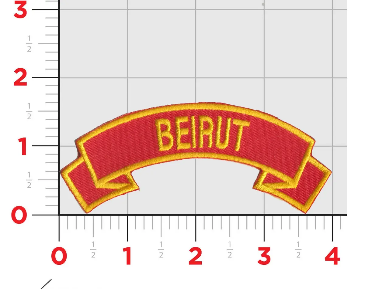Usmc Beirut Tabs Patch 1
