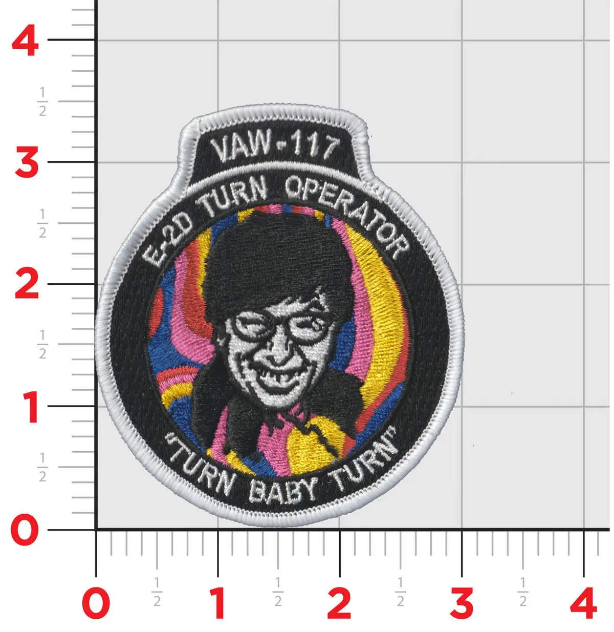 Official Vaw-117 E-2D Turn Operator Patches 1