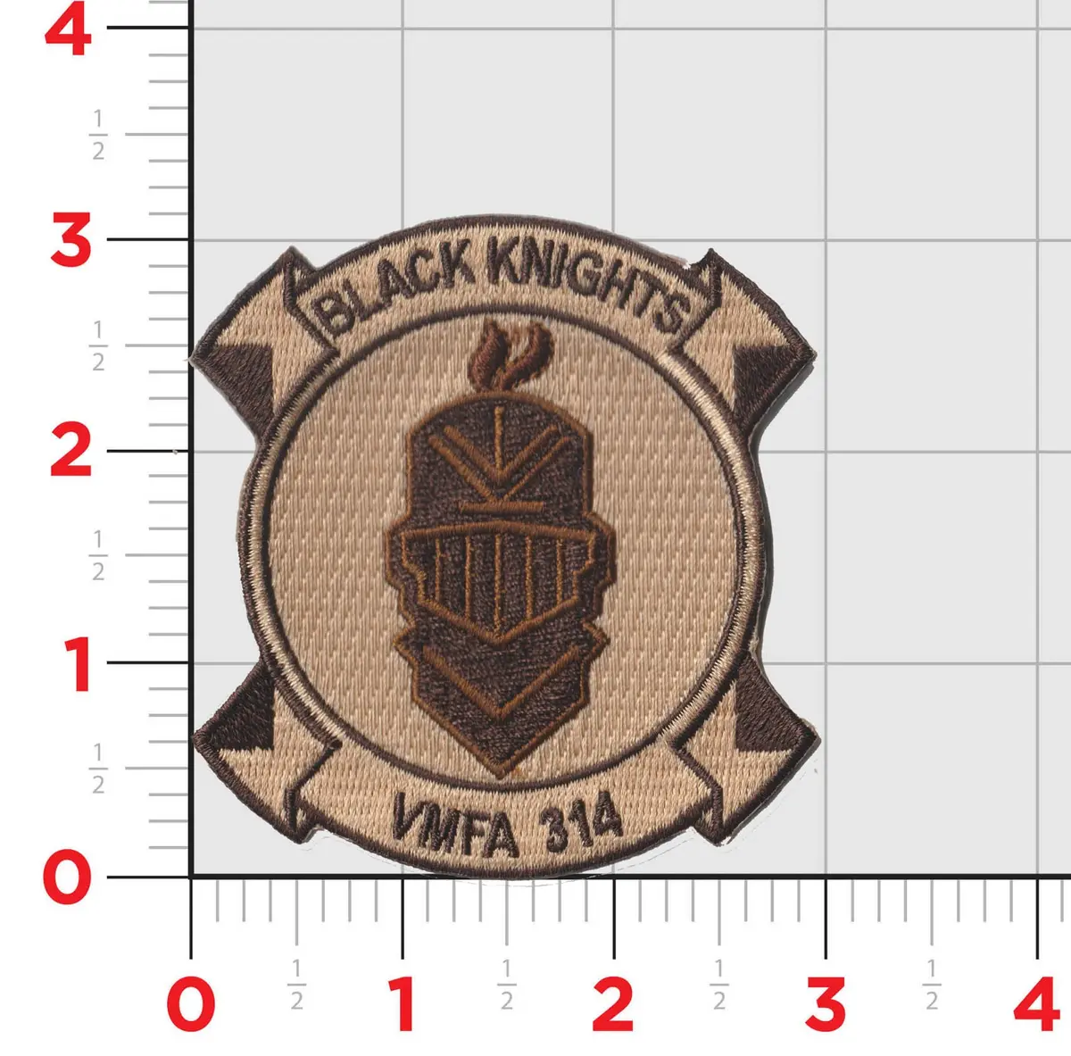 Officially Licensed Usmc Vmfa-314 Black Knights Command Patches 3