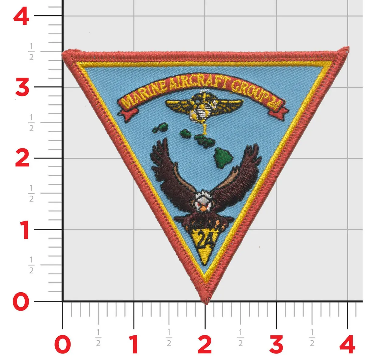 Officially Licensed Marine Aircraft Group Mag-24 Patches 1