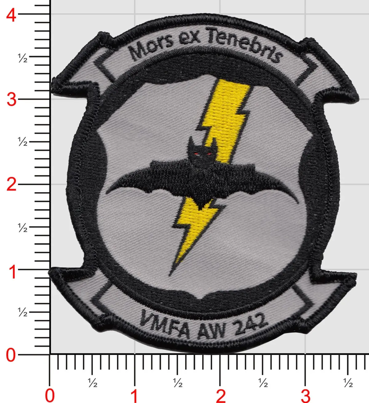 Officially Licensed Usmc Vmfa(Aw)-242 Bats Patch 1