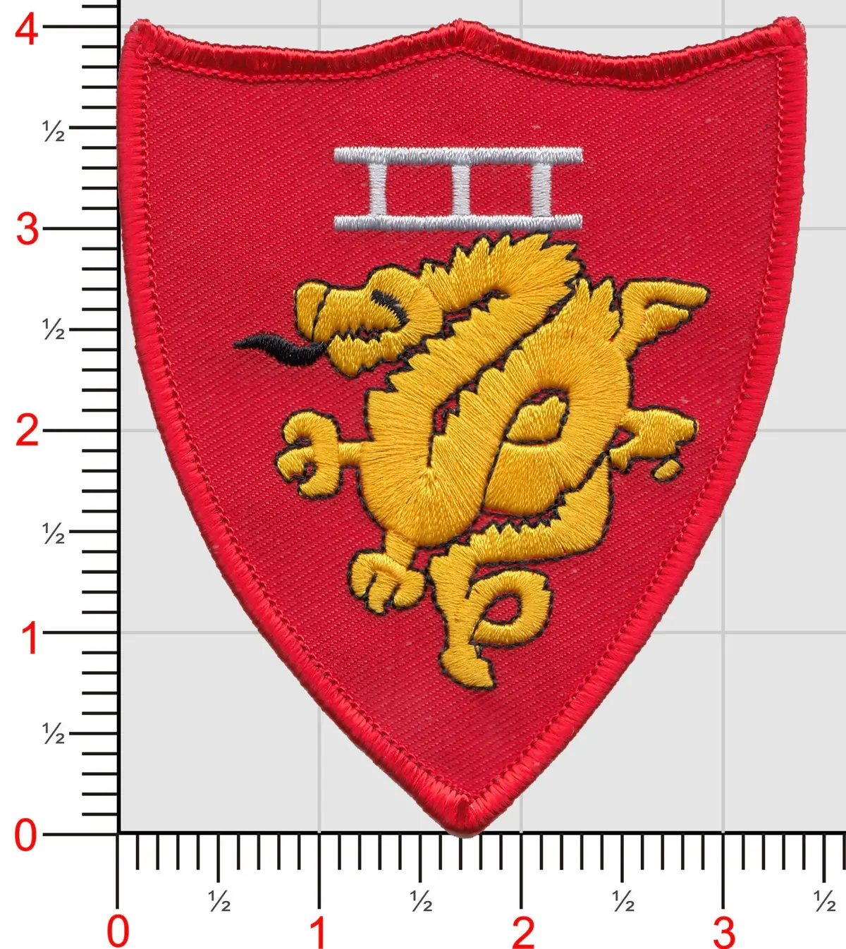 Officially Licensed Usmc 3Rd Marine Amphibious Force Patch 1
