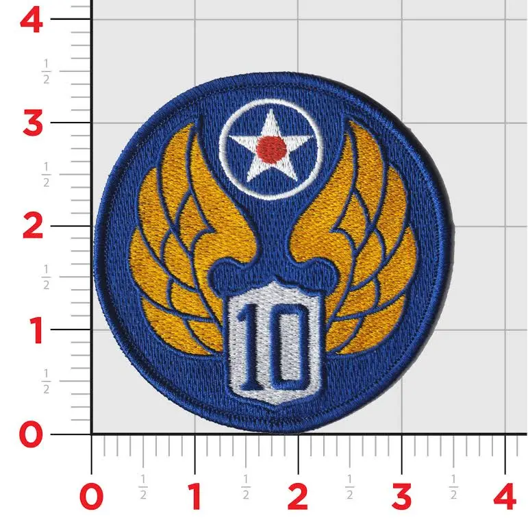 10Th Air Force Patch 1