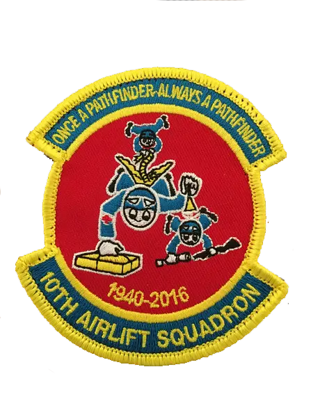 Usaf 10Th Airlift Retirement Patch 1