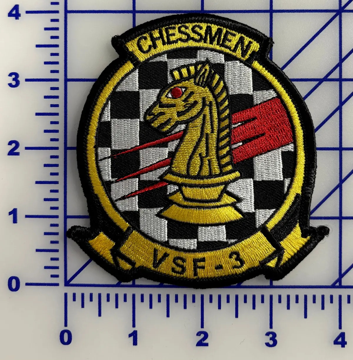 Officially Licensed Us Navy Vsf-3 Patch 1