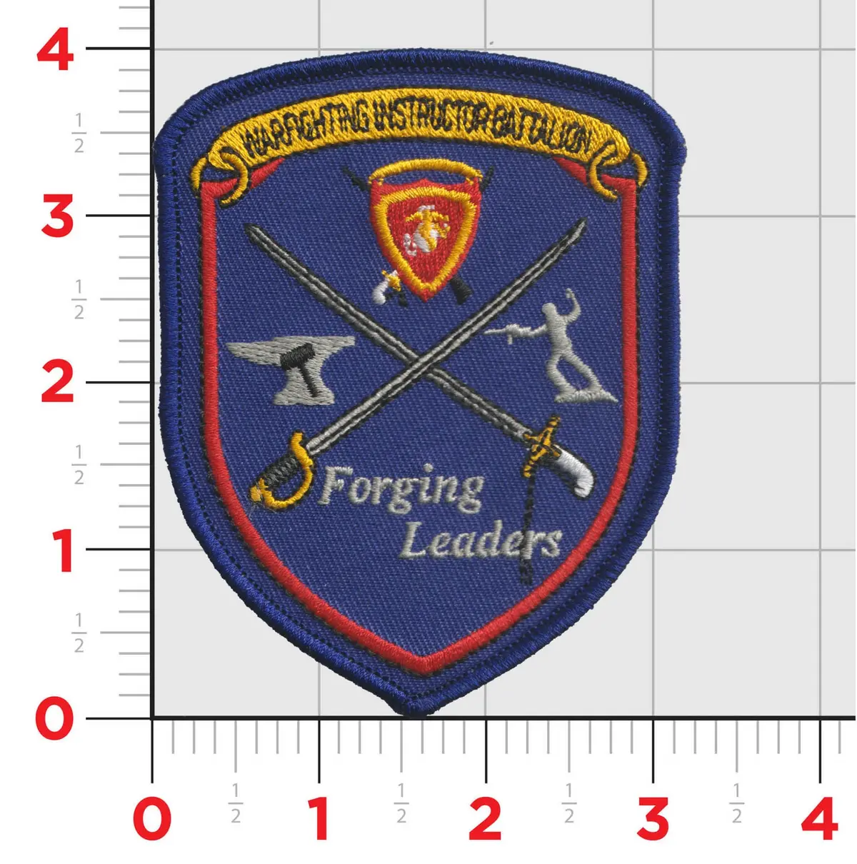 Officially Licensed Tbs The Basic Course Warfighter Instructor Patches 1