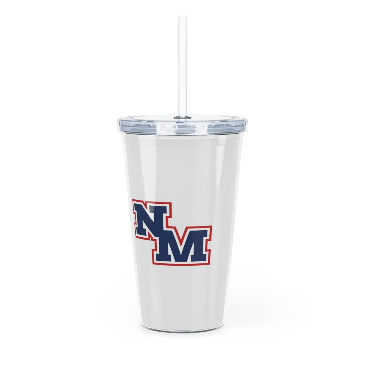 North Meck Plastic Tumbler With Straw 1