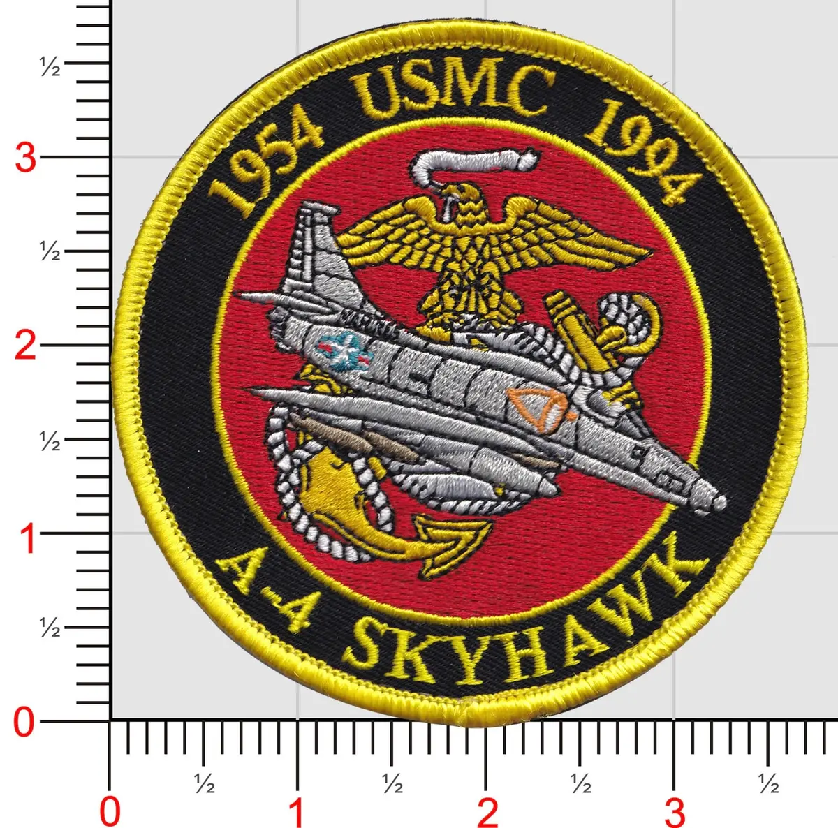 Officially Licensed Usmc A-4 Skyhawk Commemorative Patch 1