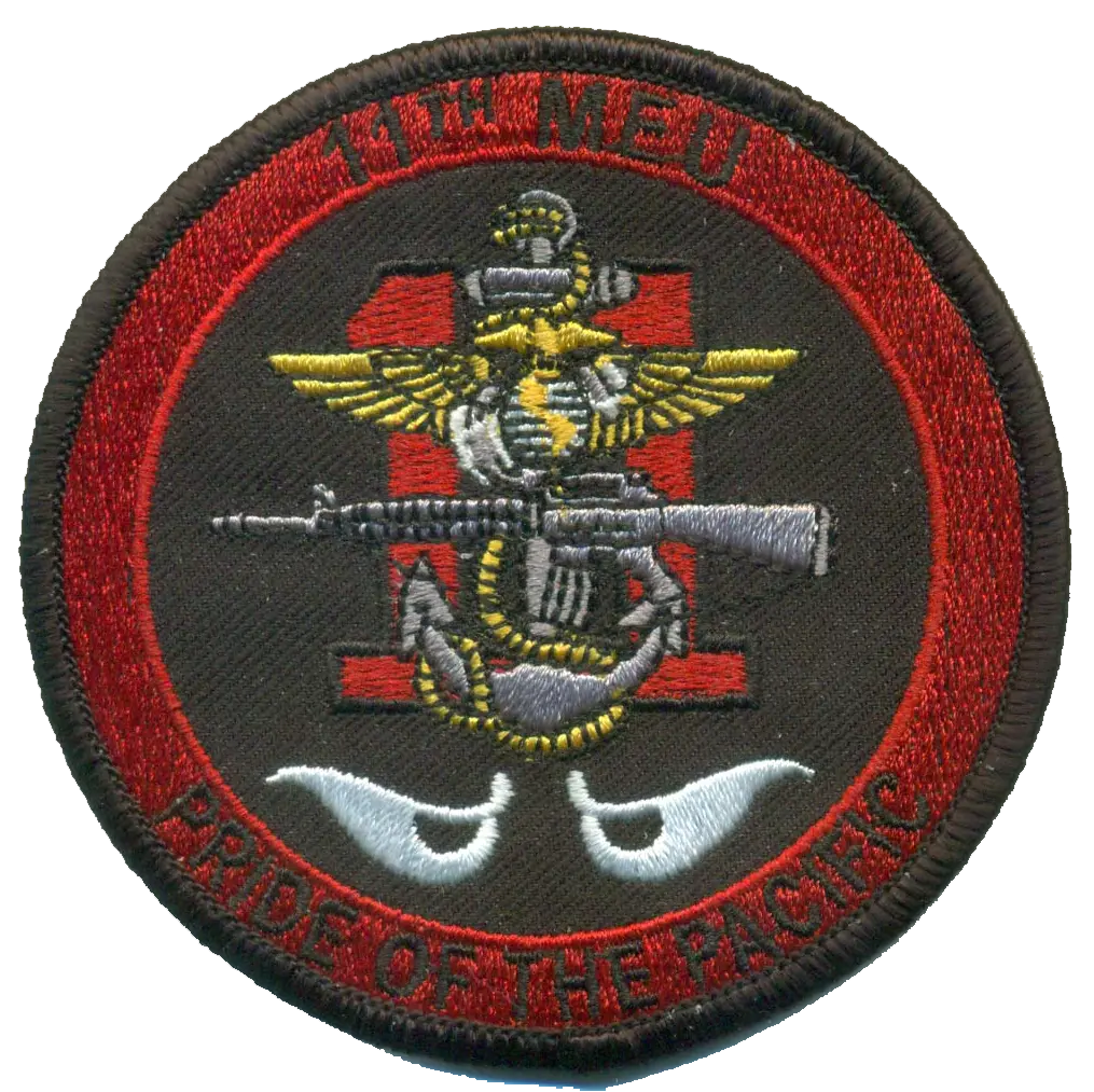 Officially Licensed Usmc Vmm-163 Evil Eyes 11Th Meu Patch 1