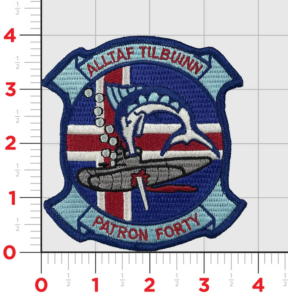Official Vp-40 Marlins Iceland Patch 1