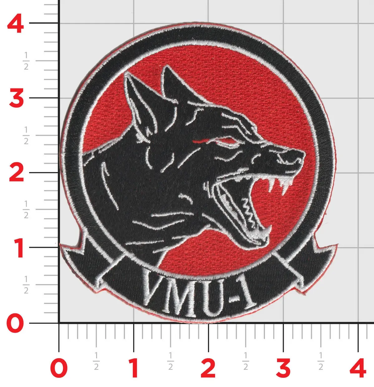 Officially Licensed Usmc Vmu-1 Watchdogs 2022 Patch 1