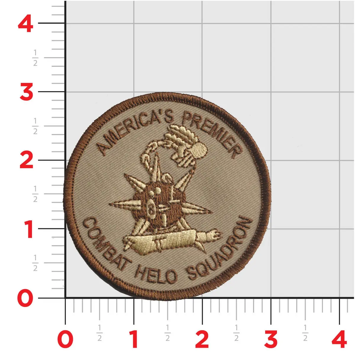 Official Hsc-8 Eightballers Shoulder Patches 1