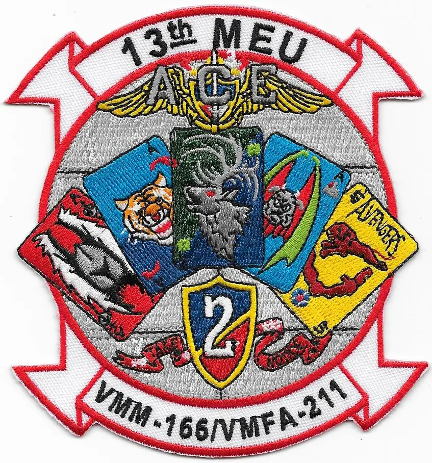 Official Vmm-166/Vmfa-211 Ace Multi-Squadron Patch 1