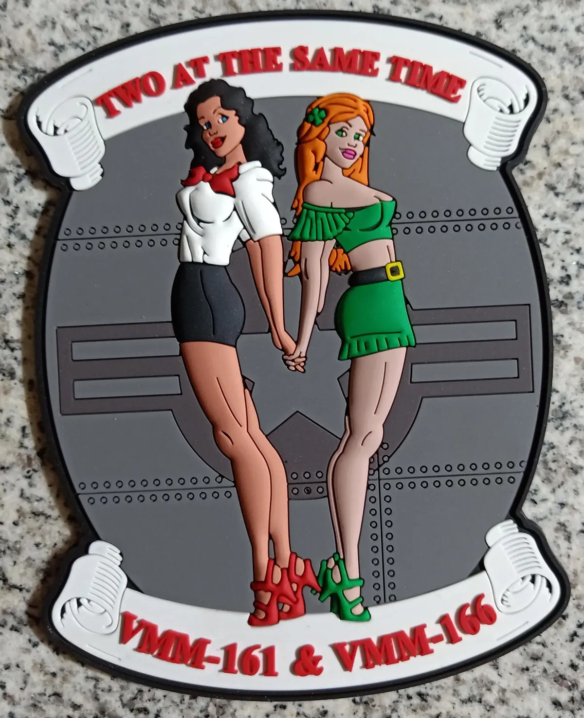 Vmm-161 & Vmm-166 Advon Pvc Patches 1