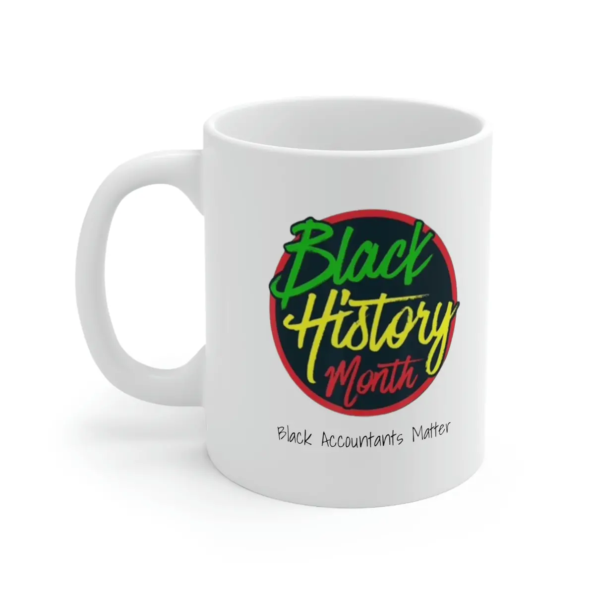Black Accountants Matter Ceramic Mug 11Oz 1