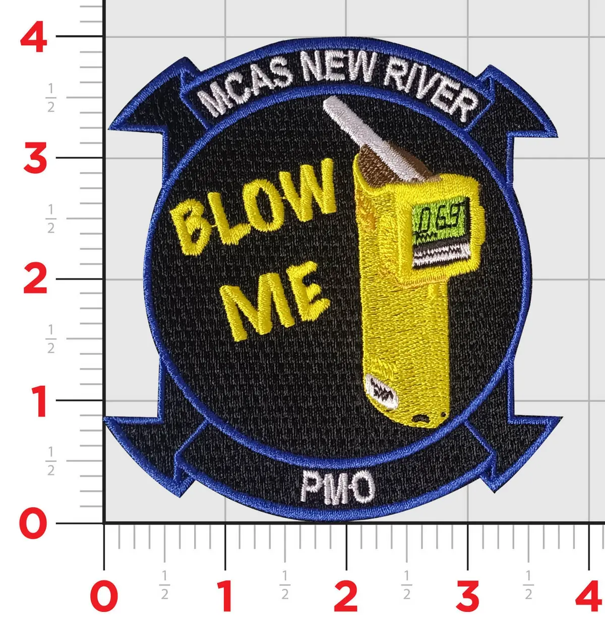 Official Mcas New River Pmo Blow Me Patch (New River) 1