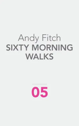 Fitch, Andy: Sixty Morning Walks 1