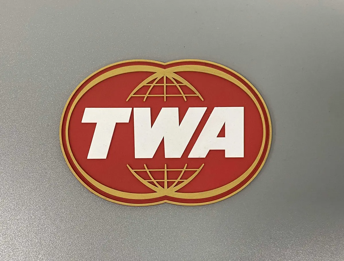 Twa Trans World Airways Pvc Patch 1