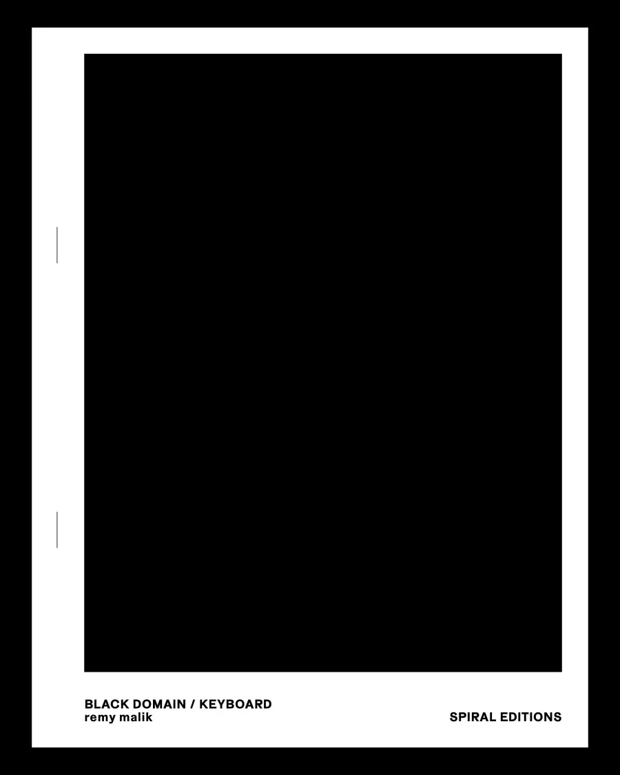 Malik, Remy: Black Domain/Keyboard 1