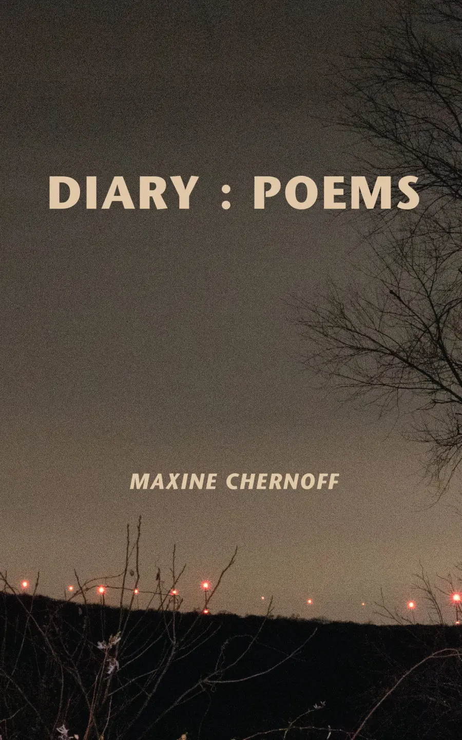 [04/30/26] Chernoff, Maxine: Diary: Poems 1