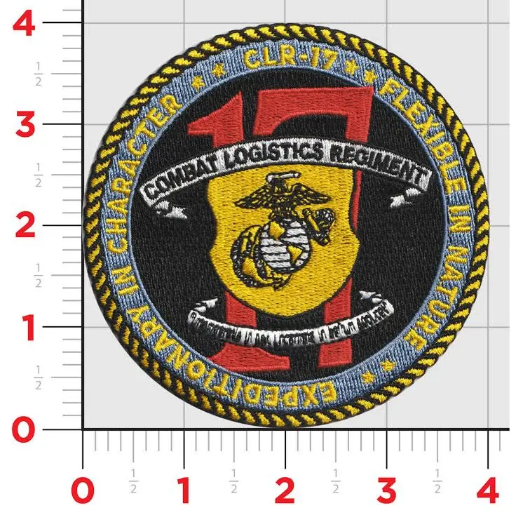Officially Licensed Usmc 17Th Combat Regiment Patch 1