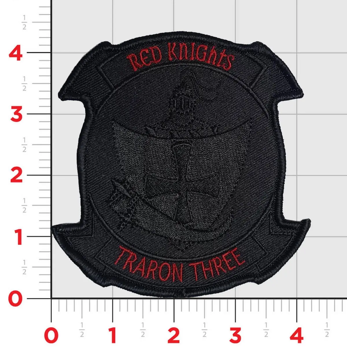 Officially Licensed Vt-3 Red Knights Blackout Patch 1