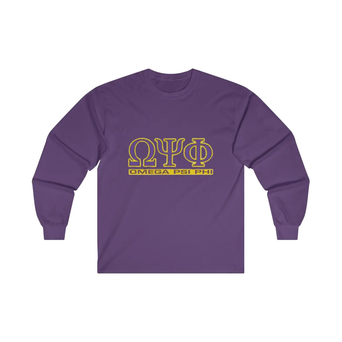 Omega Psi Phi Ultra Cotton Long Sleeve Tee 1