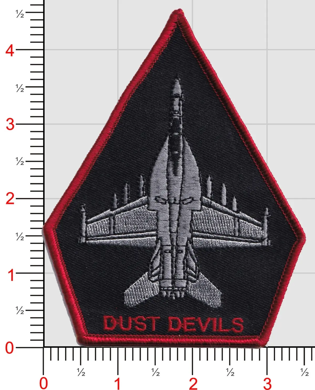 Official Vx-31 Dust Devils Ea-18 Growler And Fa-18 Rhino Shoulder Patch 2