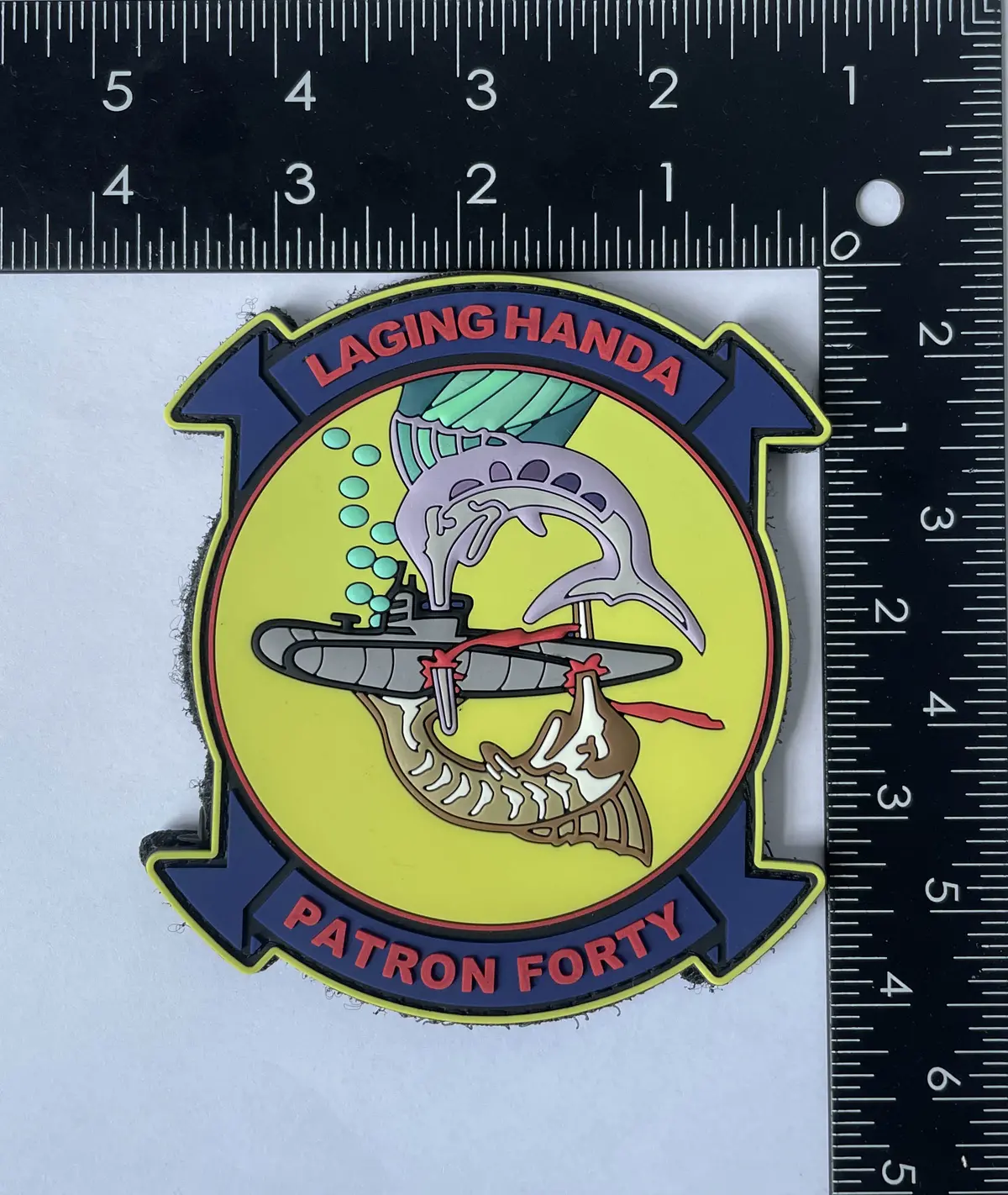 Official Vp-40 Marlins Iceland & Desert Pvc Patch 1