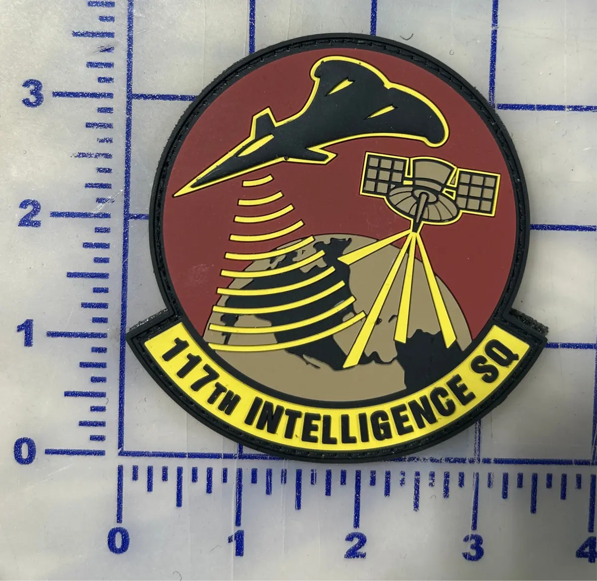 Usaf 117Th Intelligence Squadron Pvc Patches 1