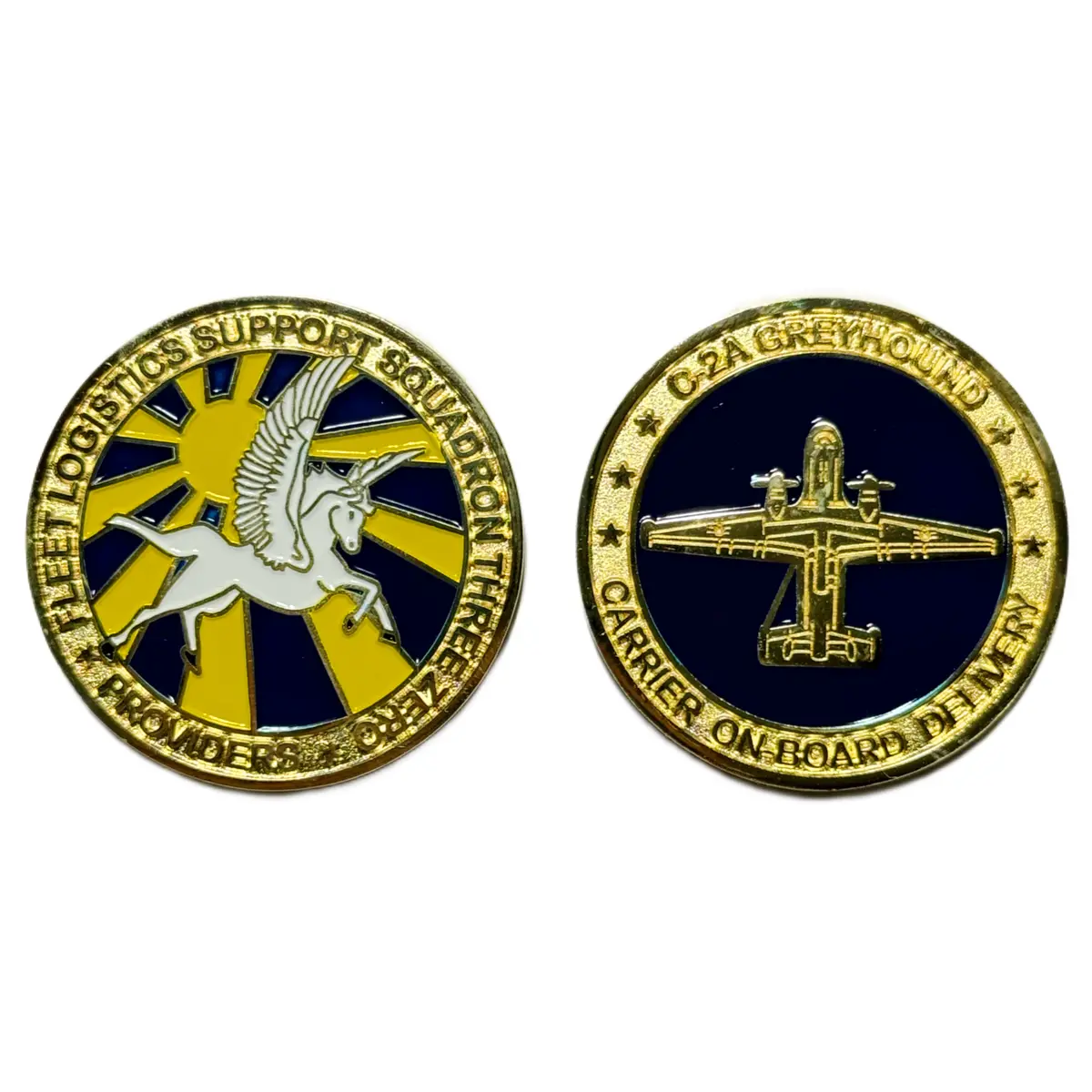 Officially Licensed Us Navy Vrc-30 Providers Coin 1