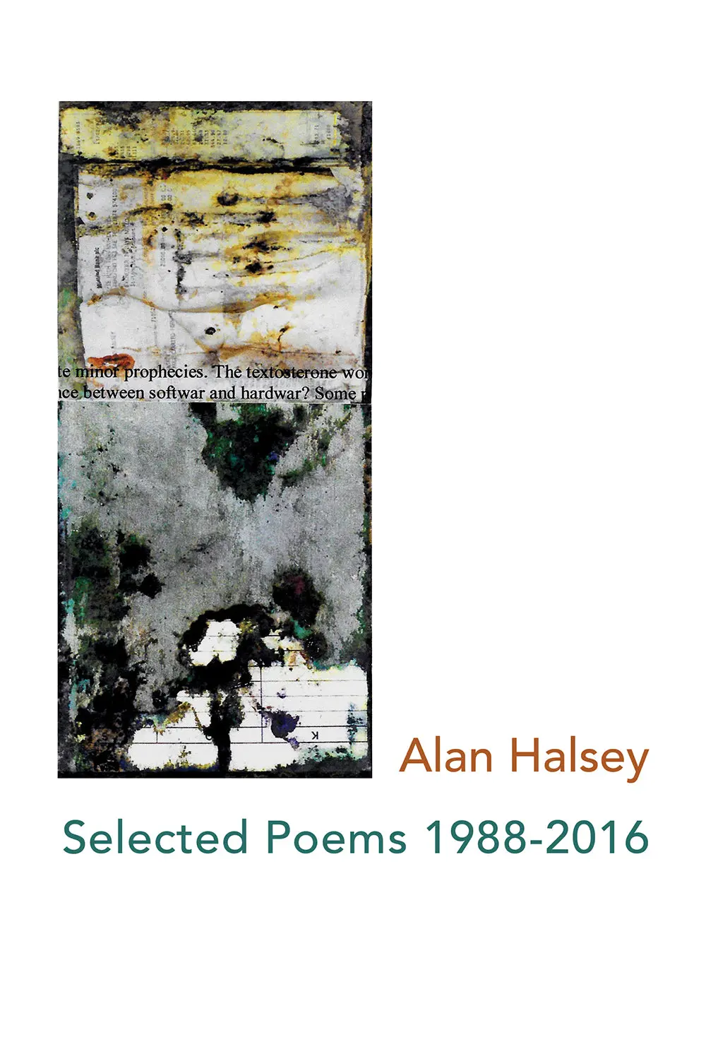 Halsey, Alan: Selected Poems 1988-2016 1