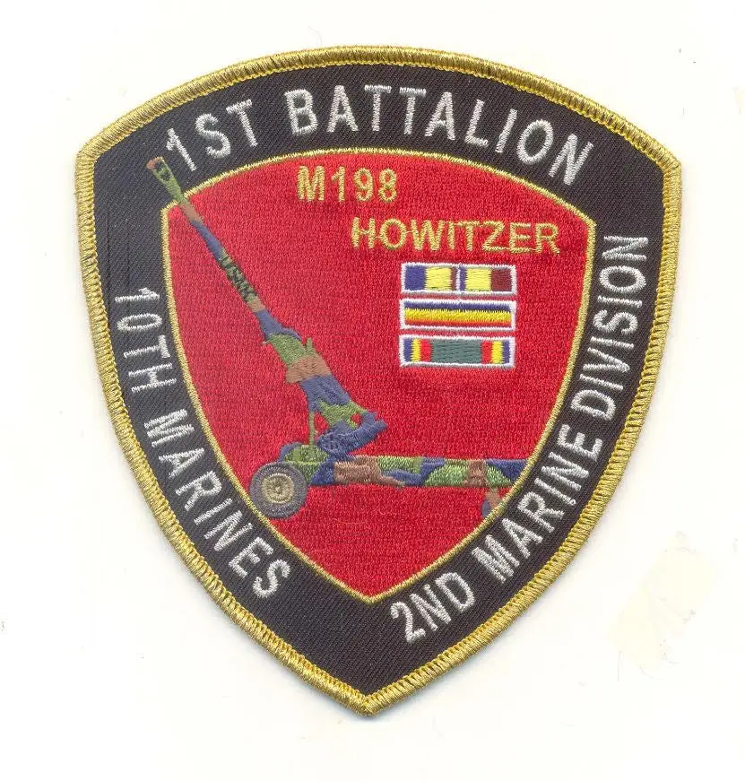 1St Battalion 10Th Marines 2Nd Mardiv Artillery Patch 1