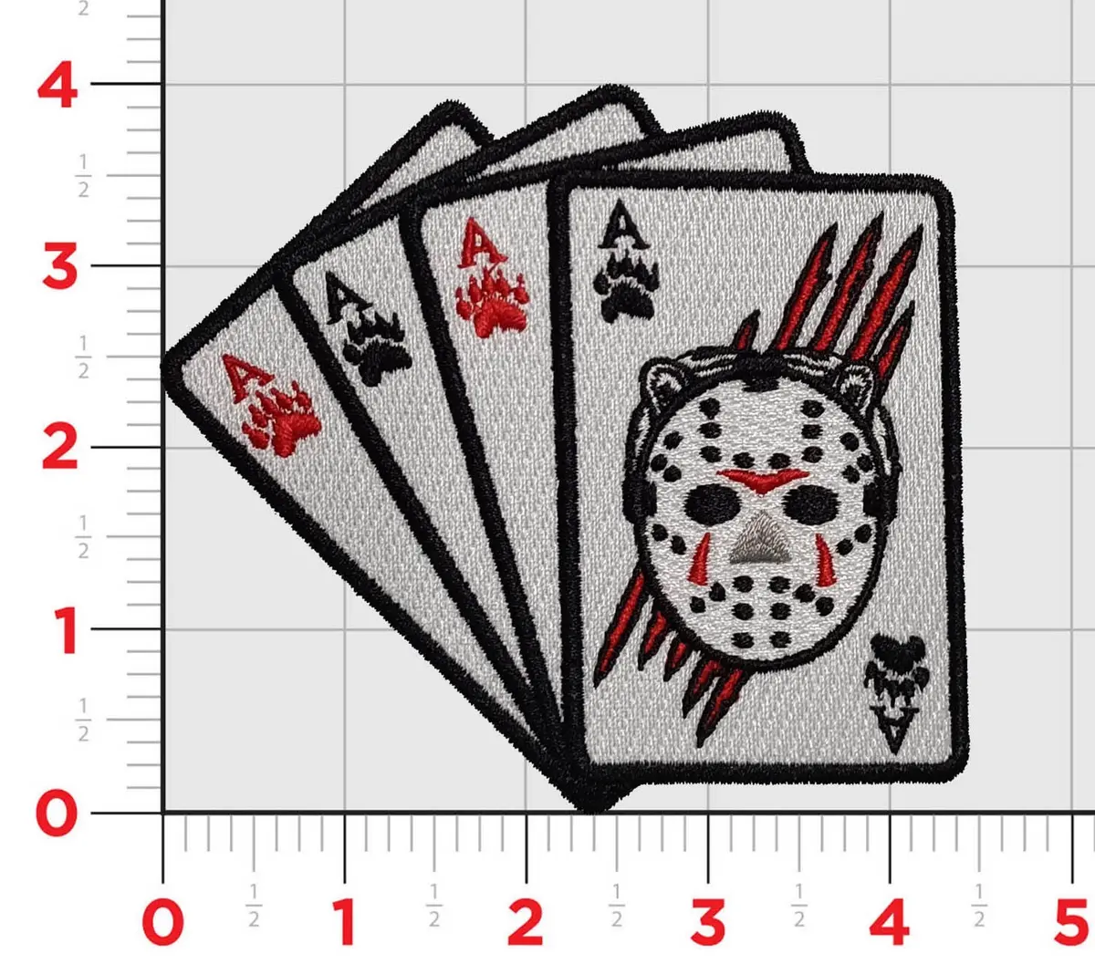 Official Vaw-124 Bear Aces Halloween Card Patch 1