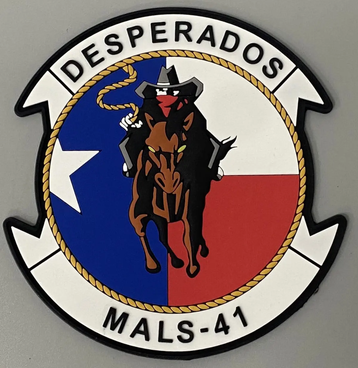 Officially Licensed Mals-41 Desperados Pvc Patch 1