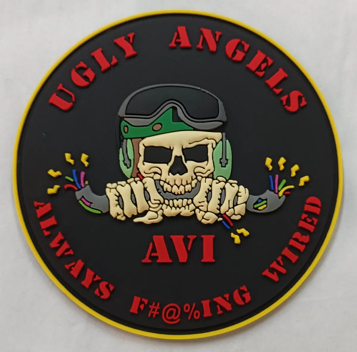 Official Vmm-362 Ugly Angels Avionics Patch 1