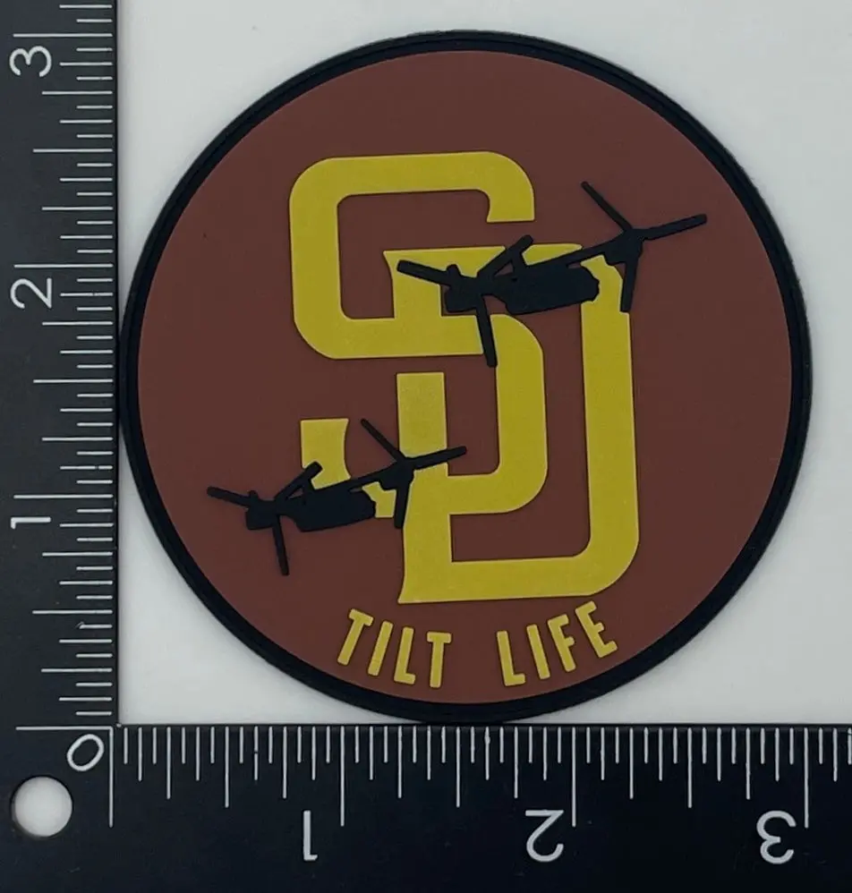 San Diego Tilt Life Pvc Patch 1