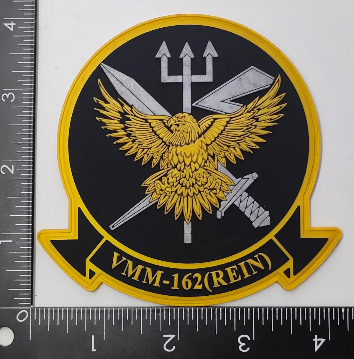 Official Vmm-162 Golden Eagles 26Th Meu Pvc Patch 1