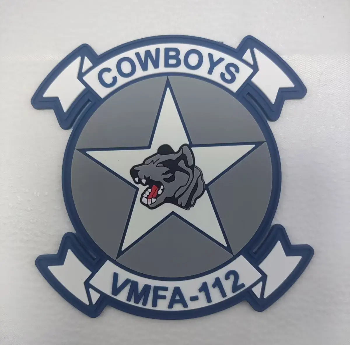 Official Vmfa-112 Cowboys Pvc Patch 1