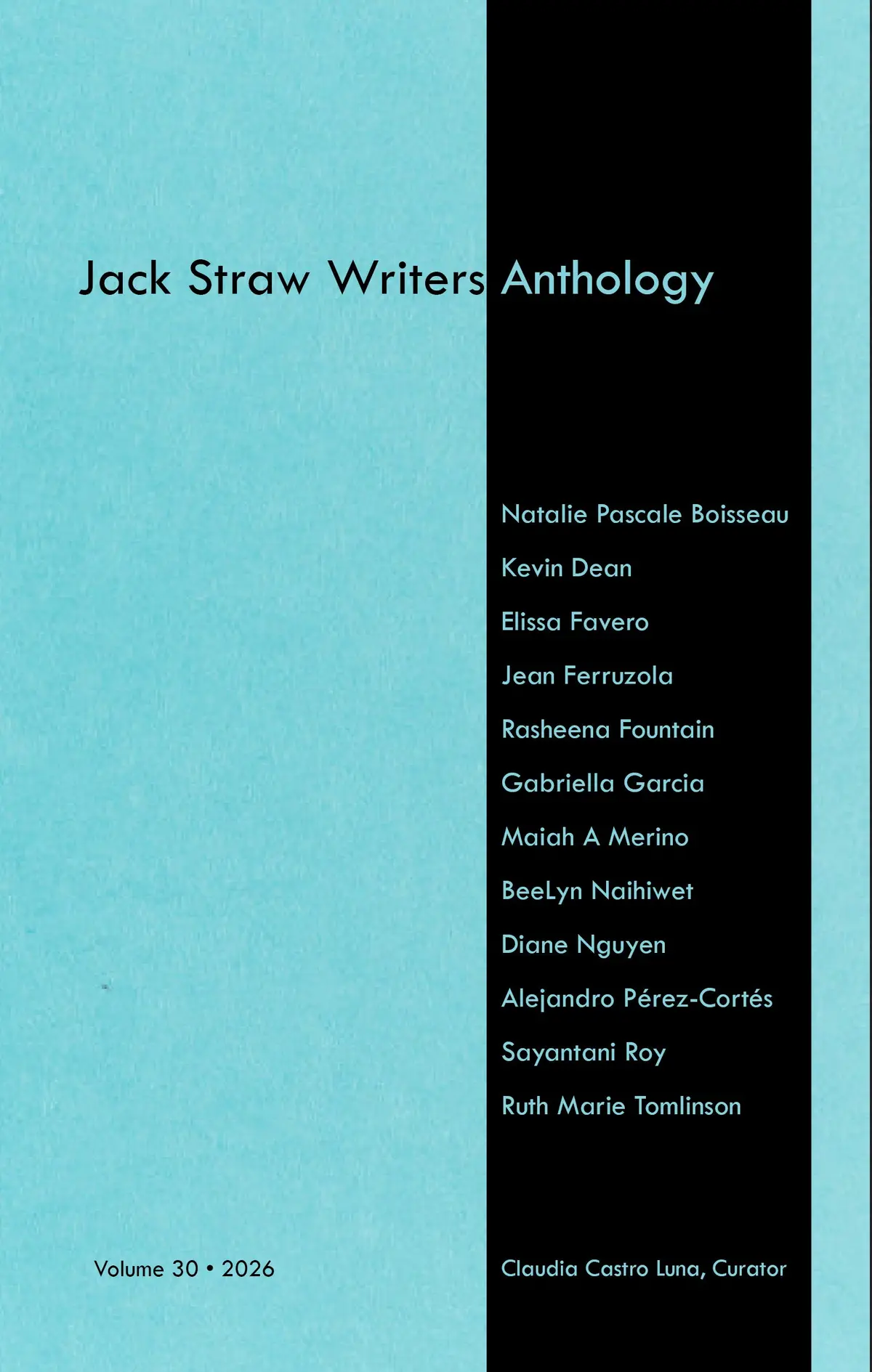 [05/01/26] Castro Luna, Claudia (Cur.): Jack Straw Writers Anthology 2026 1